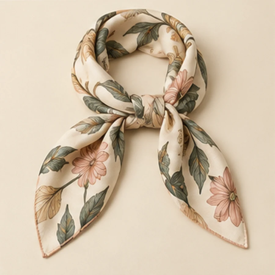 Foulard Satin Jardin - Foulards & accessoires - Wany Bio