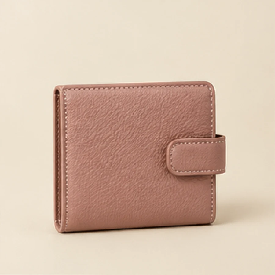 Portefeuille Compact Rose - Portefeuilles - Wany Bio